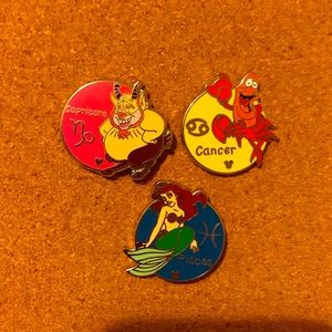 Disney Pins Zodiac Collection 3/12